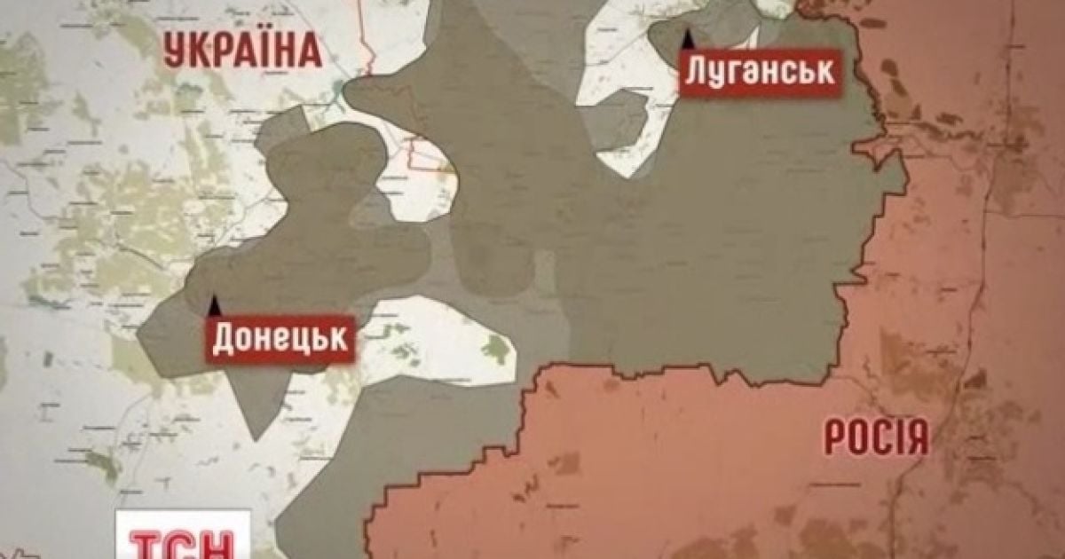 Независимые эксперты рисуют иную карту АТО, чем СНБО