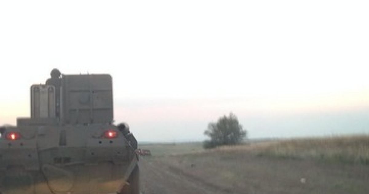 В российском ФСБ ничего не знают о колонне боевой техники