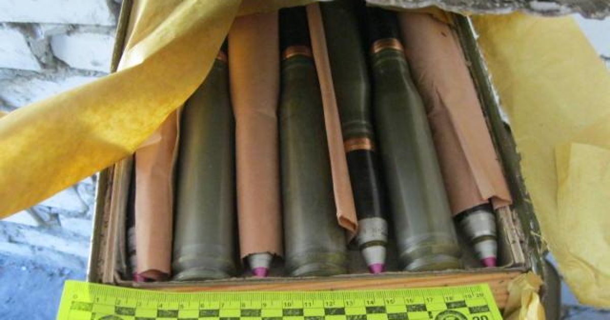 Боєприпаси бойовики залишили, коли втікали із міста.