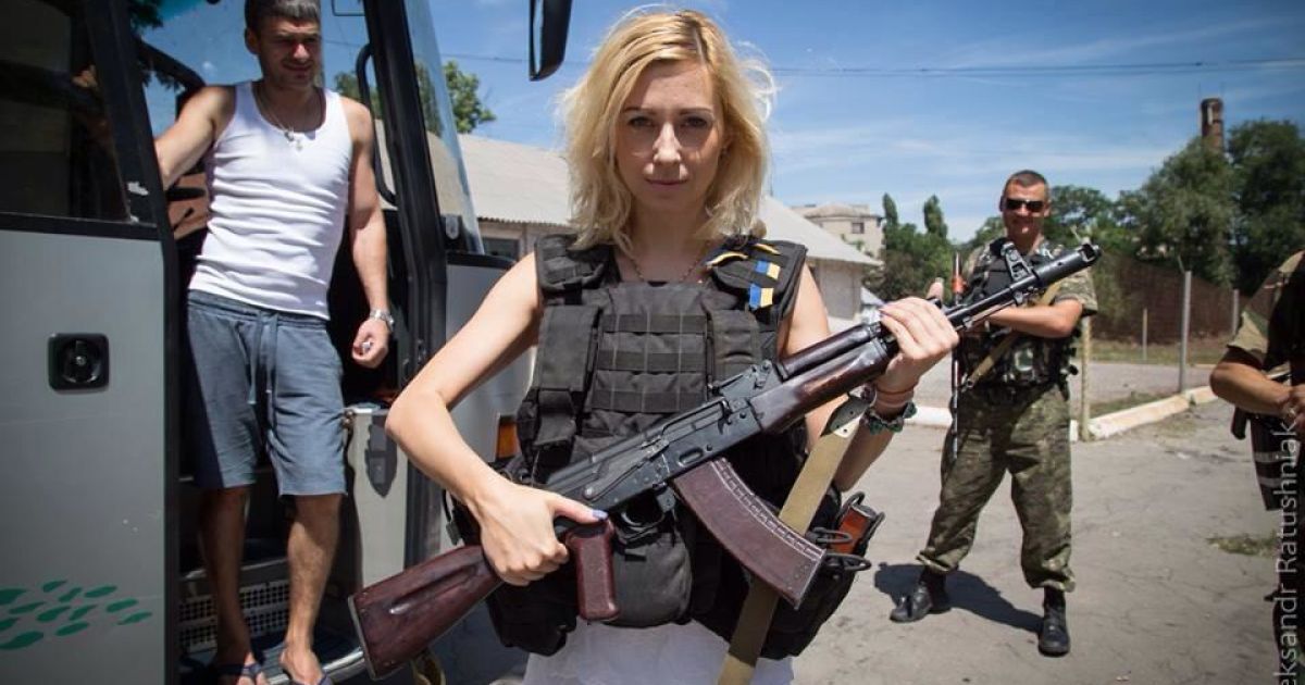 Матвиенко выступила перед украинскими военными