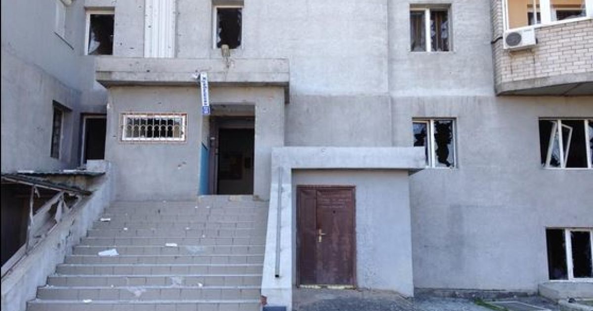 Снаряды боевиков попали в жилые районы города