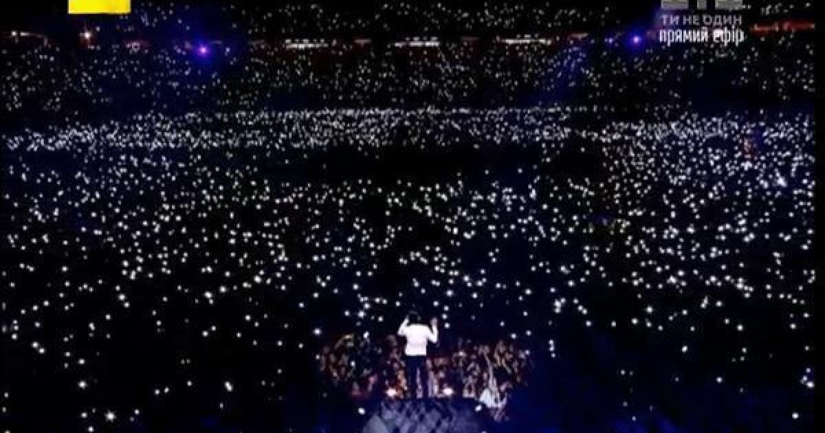 Выступление Океана Ельзи во Львове