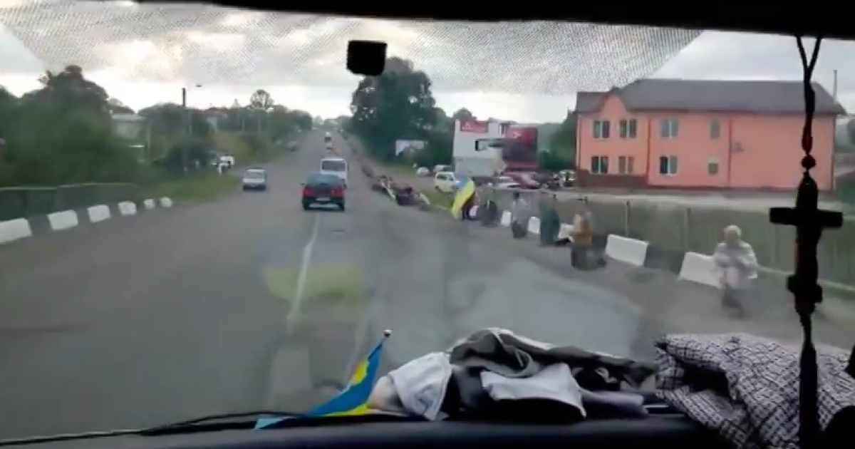 Украинцы отдали последние почести погибшему герою