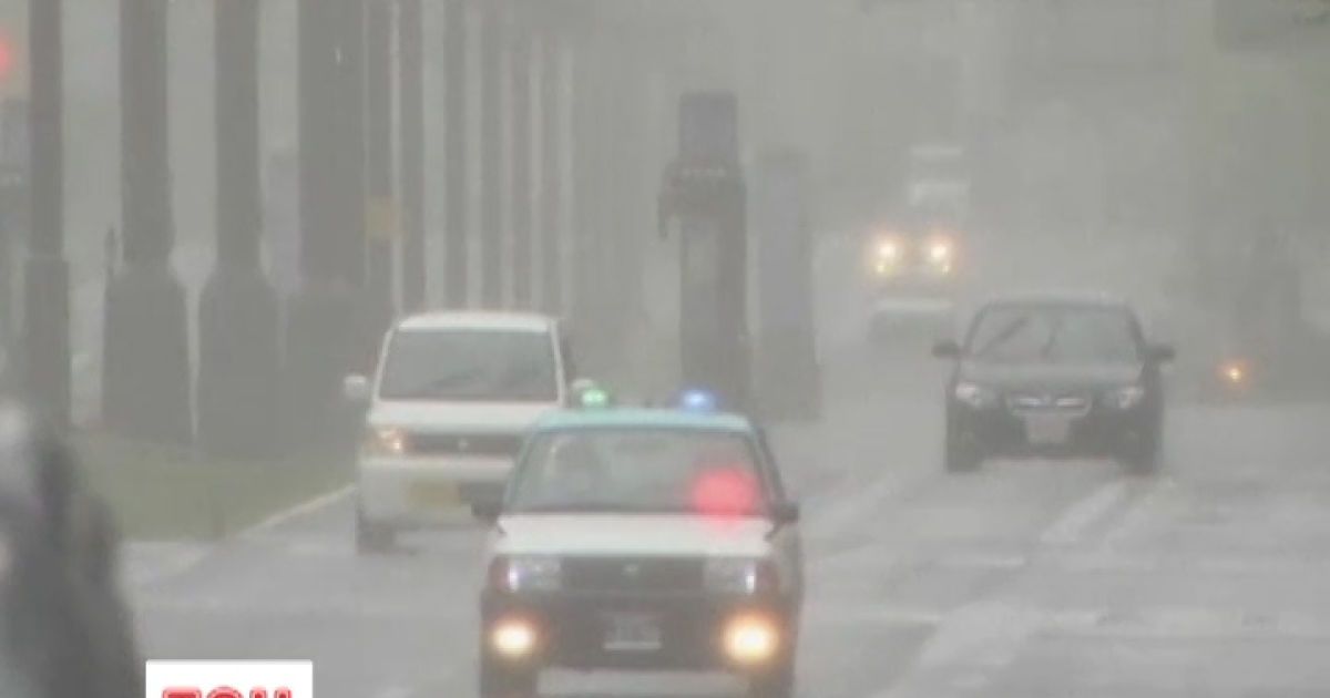 Японцы опасаются оползней и наводнений