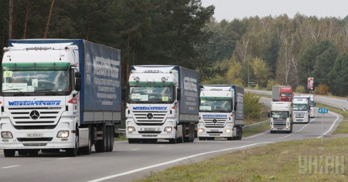 98 автомобилей с немецкой &laquo;гуманитаркой&raquo; уже прибыли в Киев
