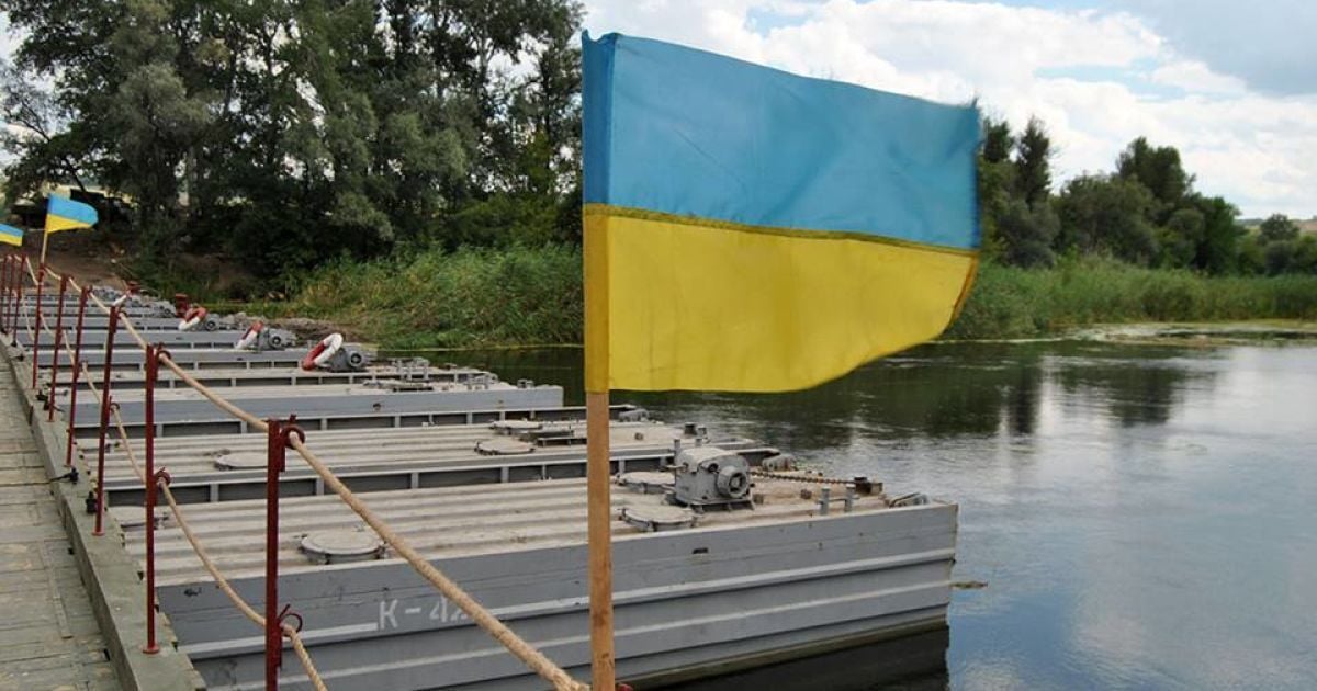 На открытие переправы пришло немного крестьян