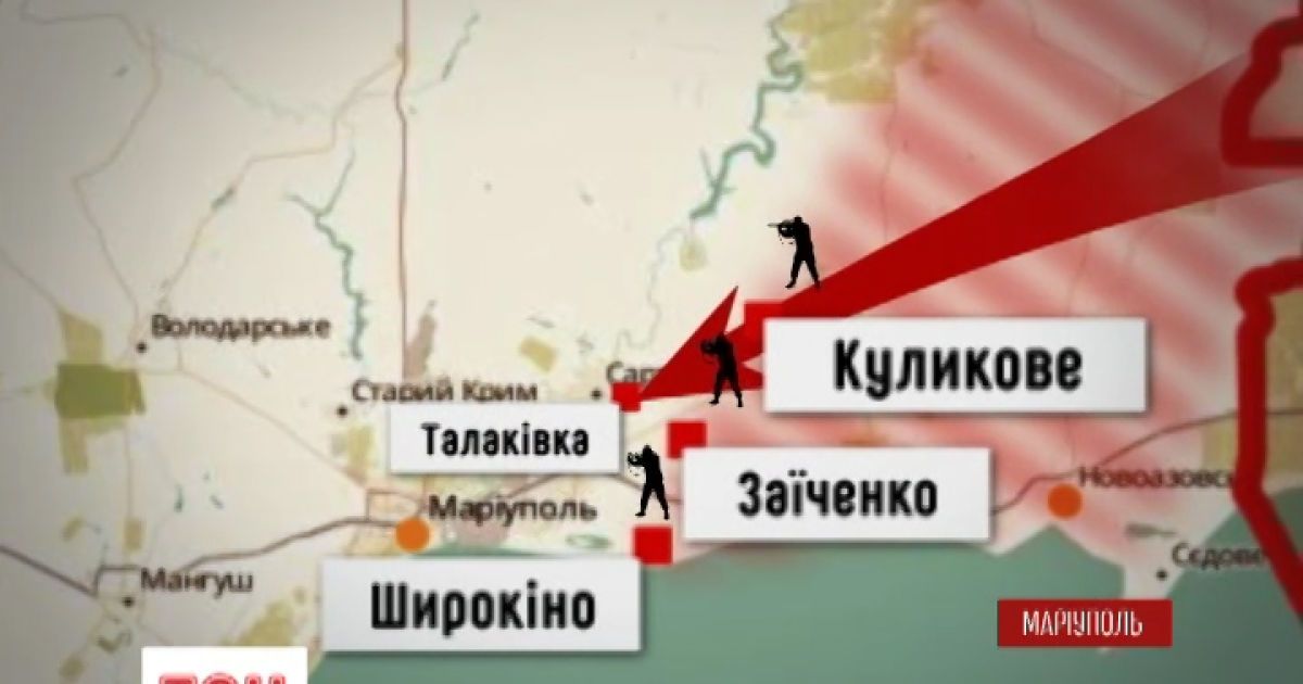 Боевики готовятся к удару с севера