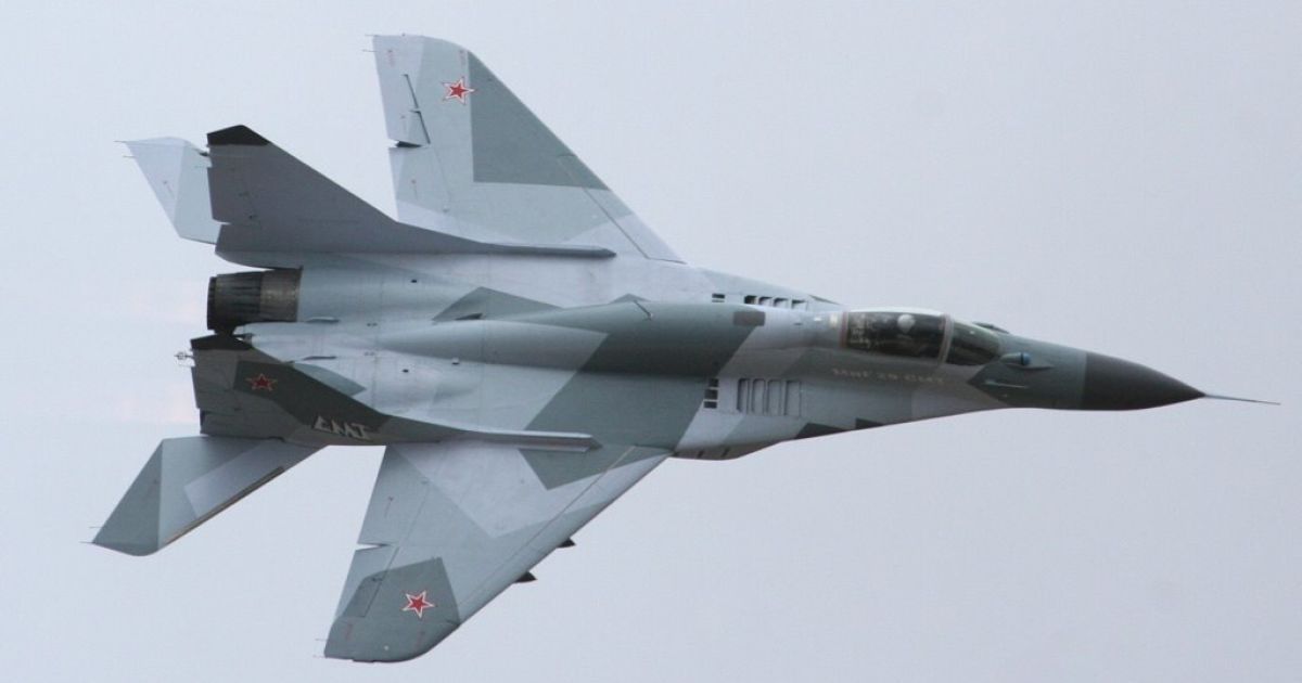 МиГ-29 военно-воздушных сил РФ (иллюстрация)