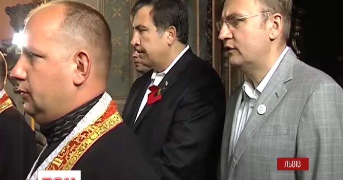 Садовий запросив Саакашвілі до Львова