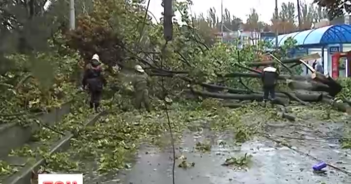 В Киеве объявили шторомове предупреждение