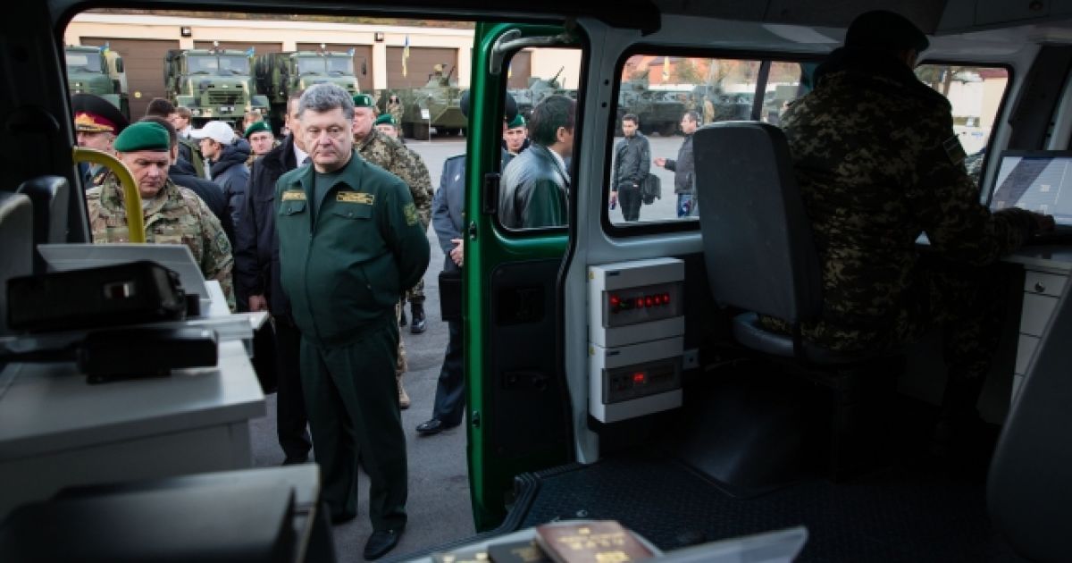 Петро Порошенко високо оцінив діяльність прикордонників / © president.gov.ua