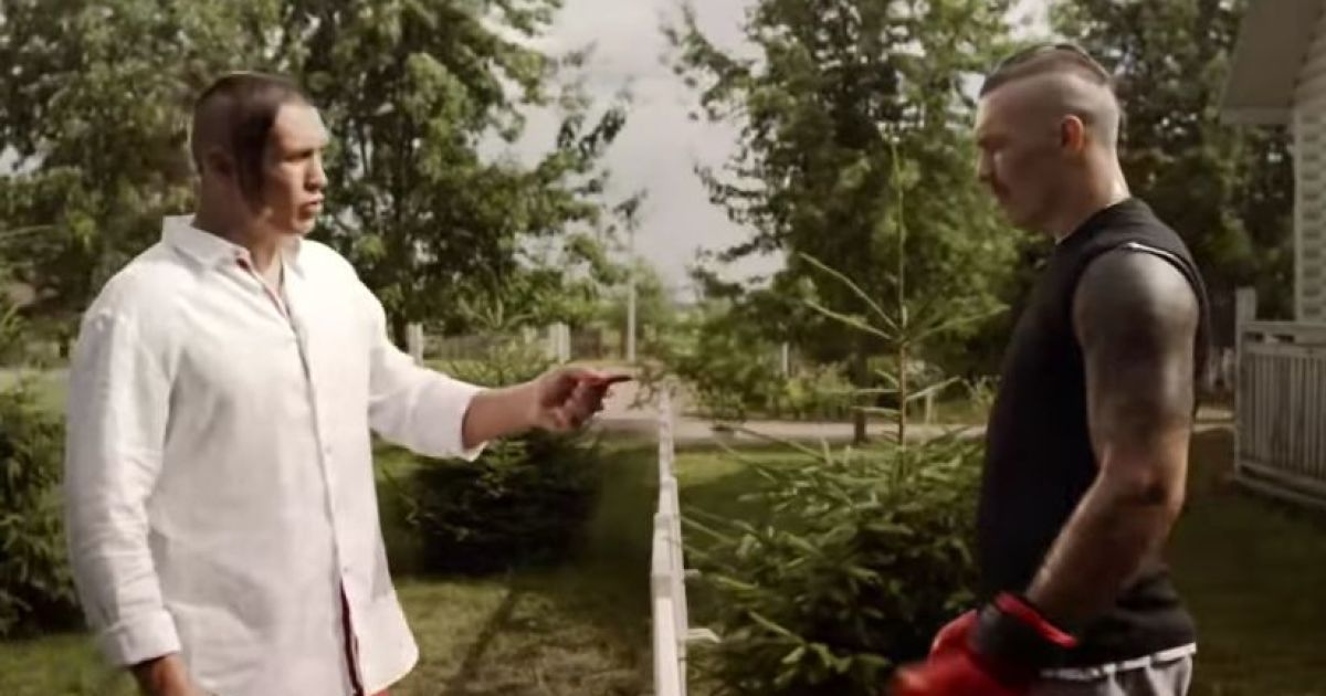 Усик победил своего двойника