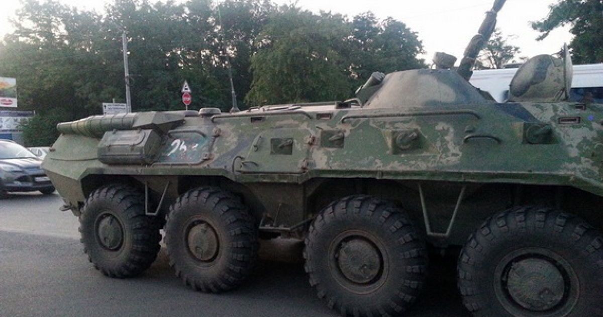 Россия стягивает военную технику к границе с Сумщиной