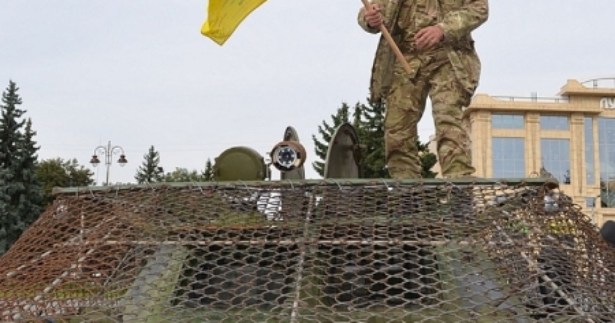 Подарований БРДМ призначений для перевезення дванадцятьох озброєних солдат / © ВолиньPost