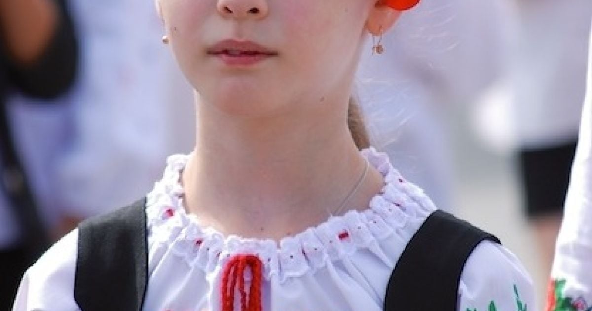 Сотні дітей прийшли на акцію / © Олена Кузьмич, "Волинська правда"
