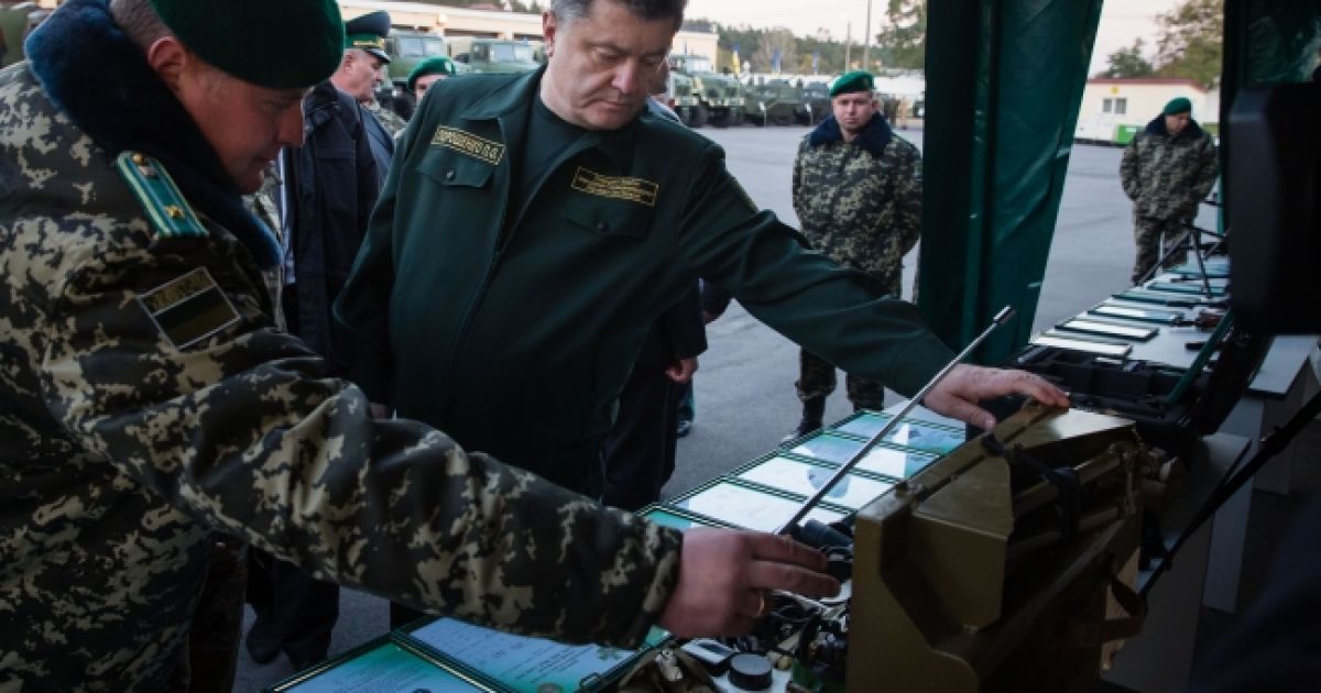 Петро Порошенко високо оцінив діяльність прикордонників / © president.gov.ua