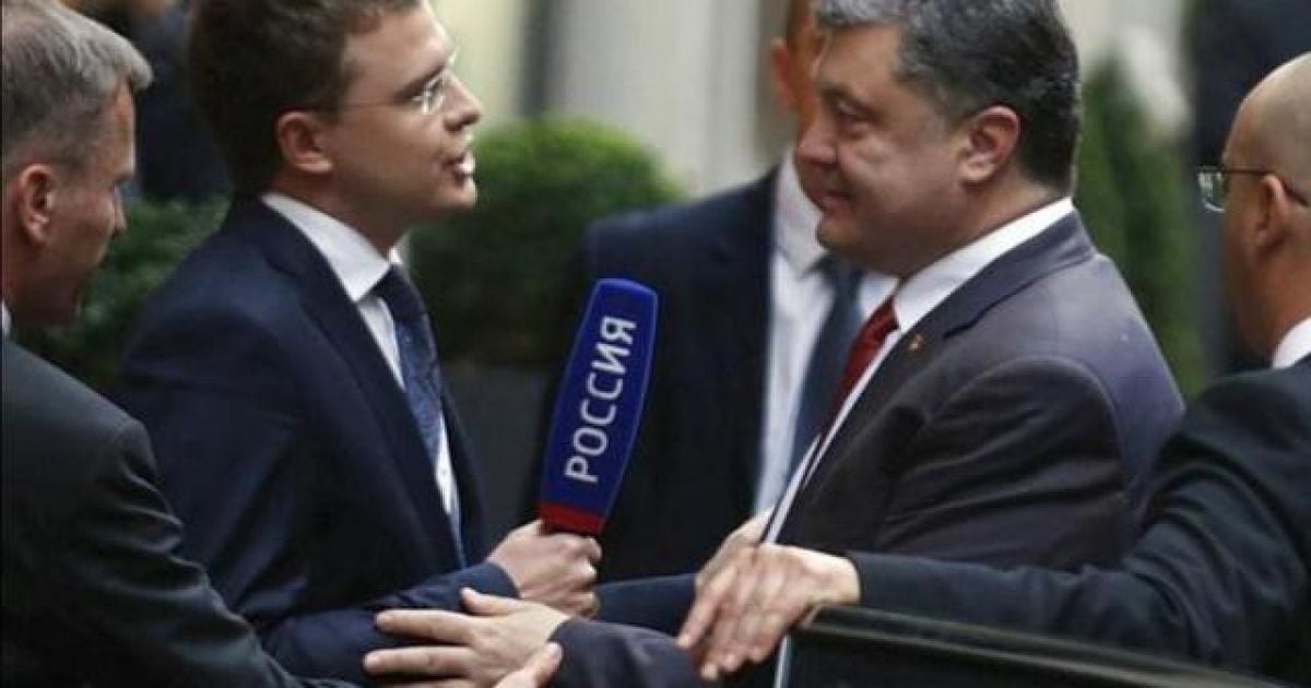 Журналист буквально атаковал президента
