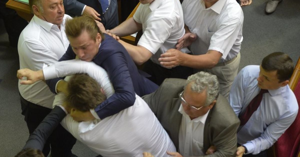 В Раде подрались из-за Симоненко / © УНІАН