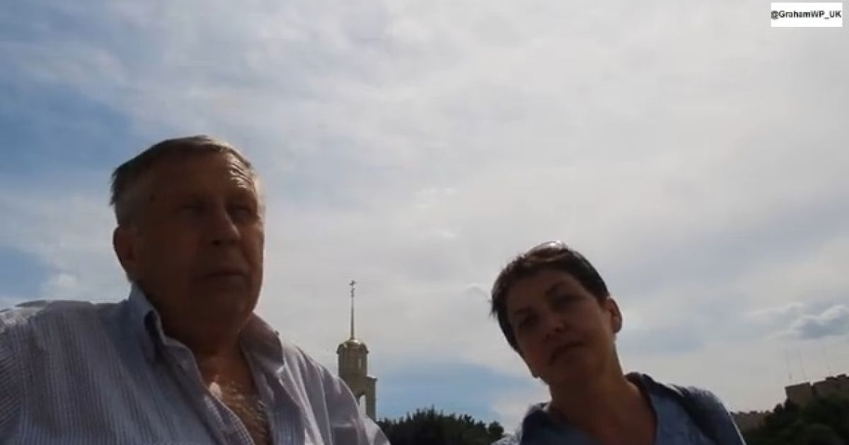 Жителі Слов&#039;янська підтримують українську армію: "Слава Україні!"