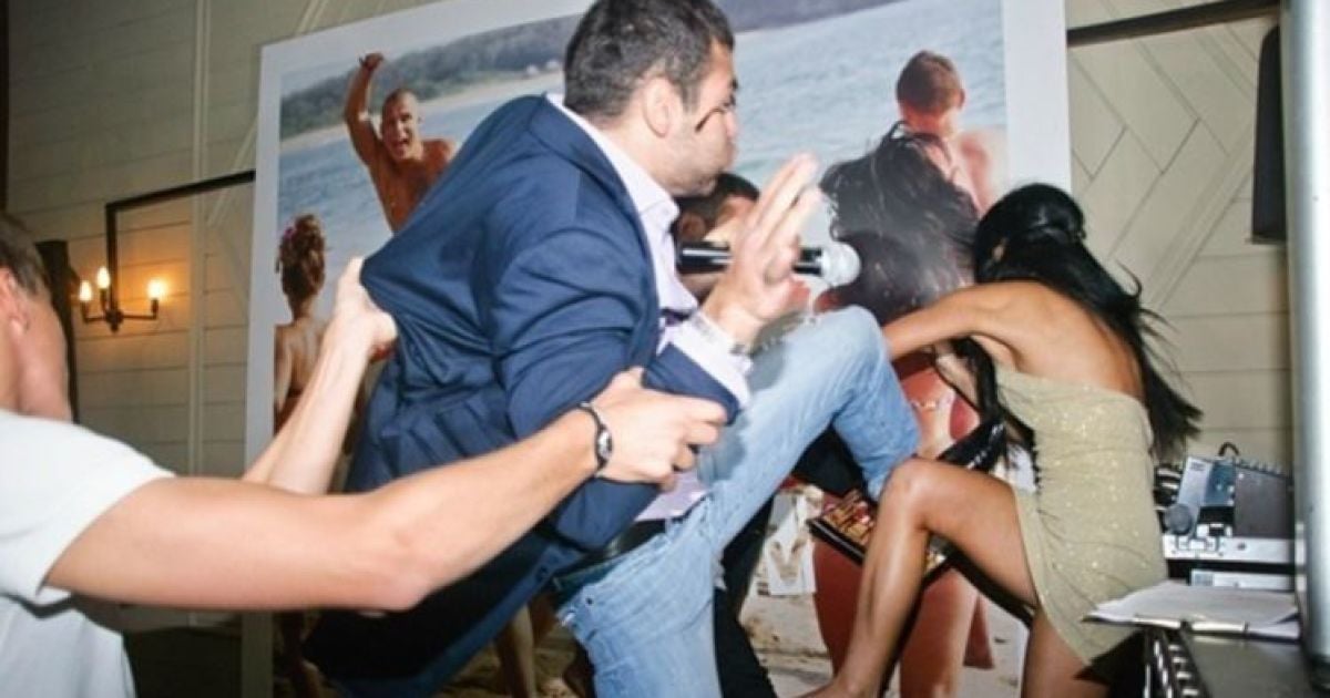 Грандиозную драку пришлось разъединять полицейским