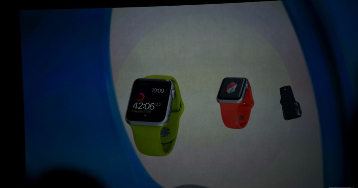 Apple представила смарт-годинник Apple Watch (Фото The Verge).