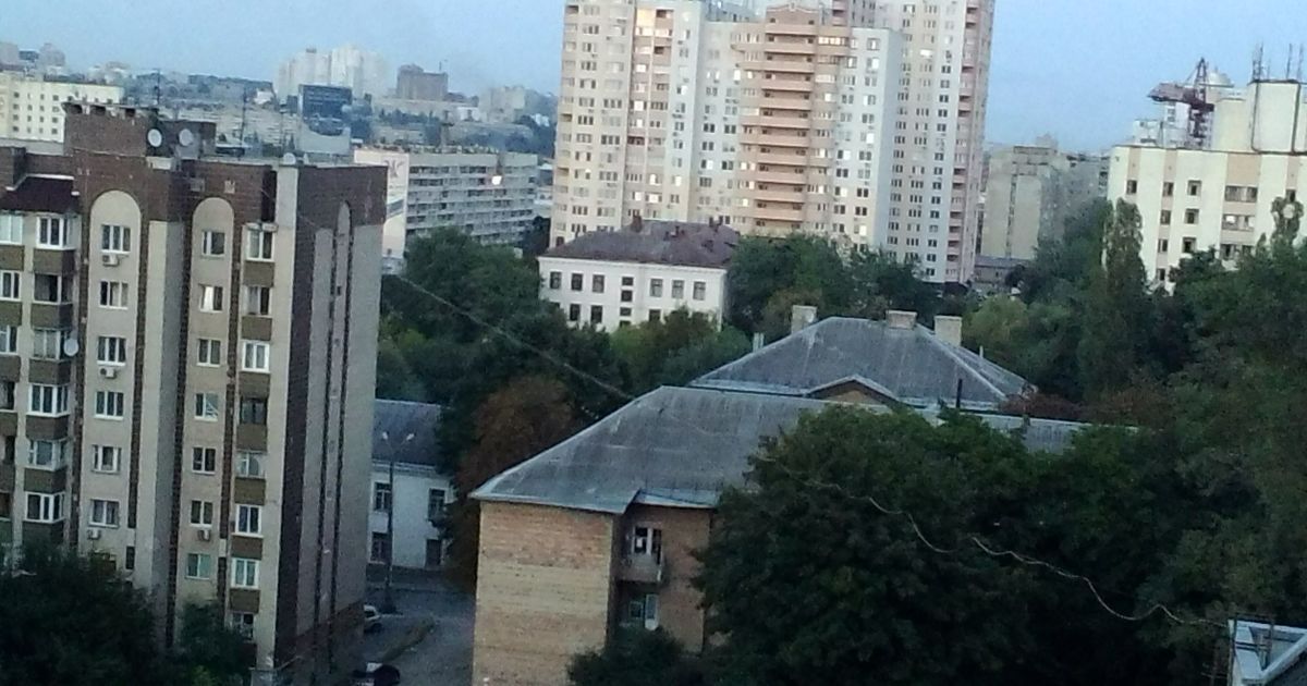 У Києві загорівся МАУП / © ТСН.ua
