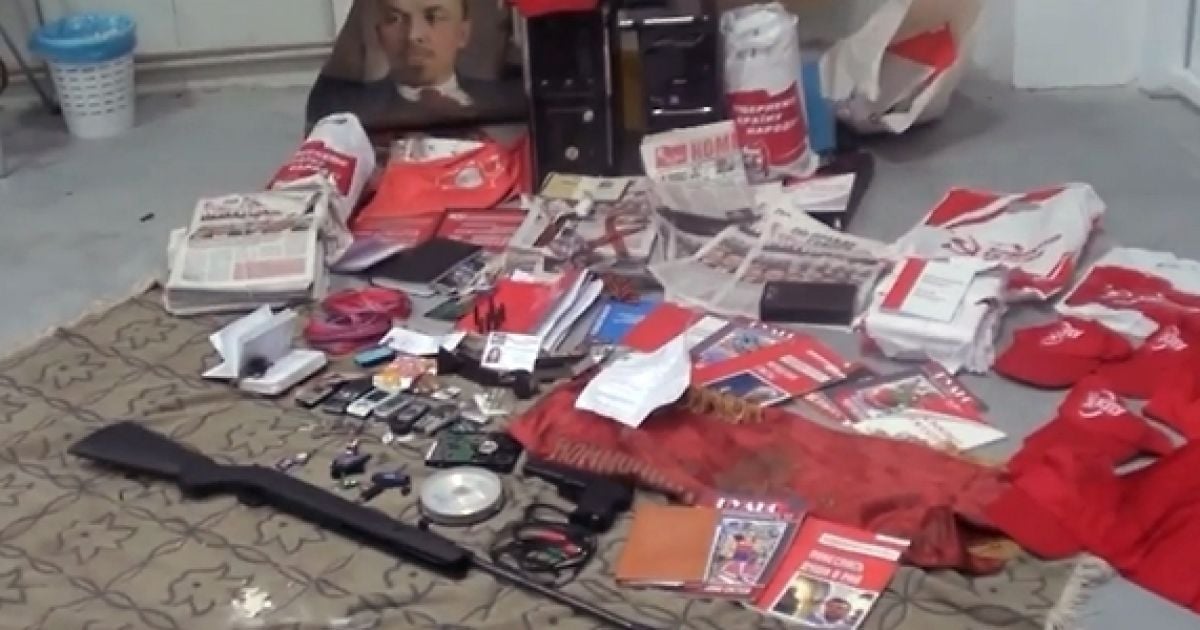 В столице распространяли антигосударственные материалы
