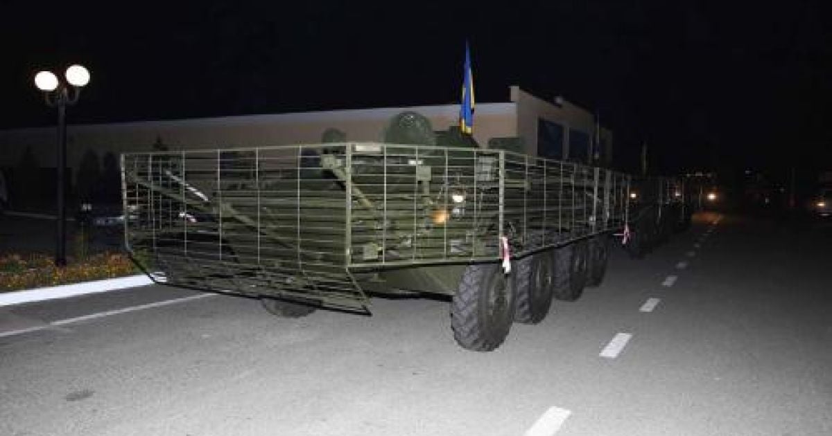 Первую партию отремонтированной военной техники отправили в зону АТО