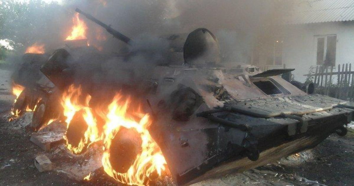 Боевики обстреляли своих. Архивное фото.