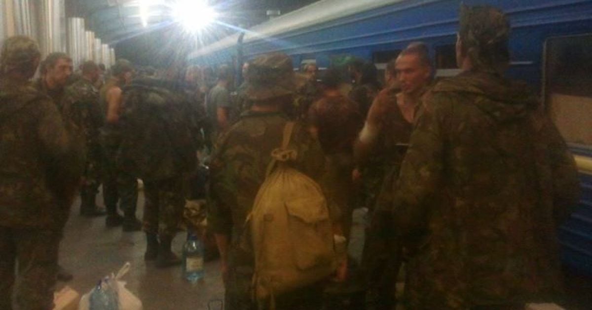 170 бійців вже їдуть додому
