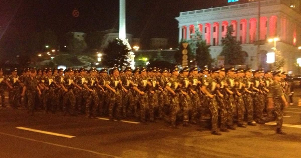 В Киеве прошла репетиция военного парада / © pajhwok.com