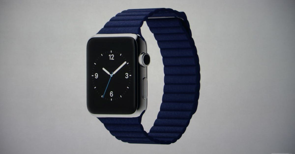Apple представила смарт-годинник Apple Watch (Фото The Verge).
