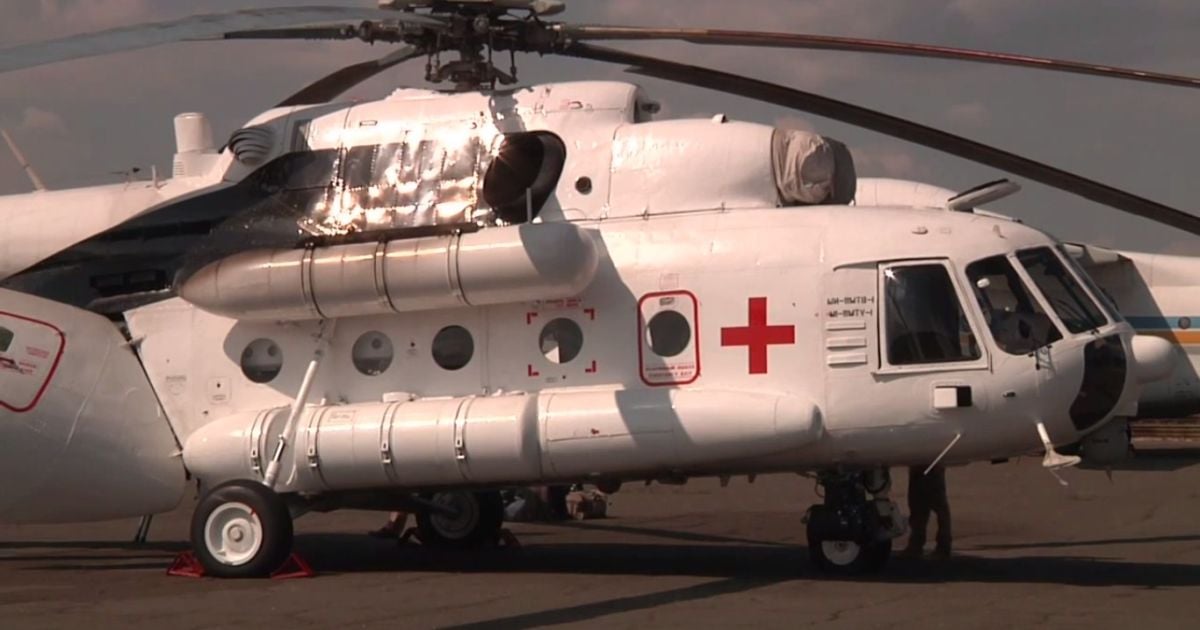 Нацгвардія презентувала вертольот Мі8-МТВ1