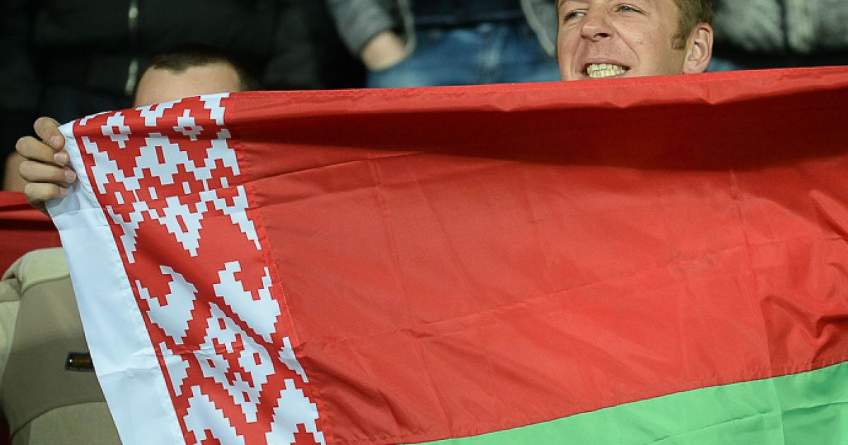 Фанаты на матче Беларусь - Украина / © people.onliner.by