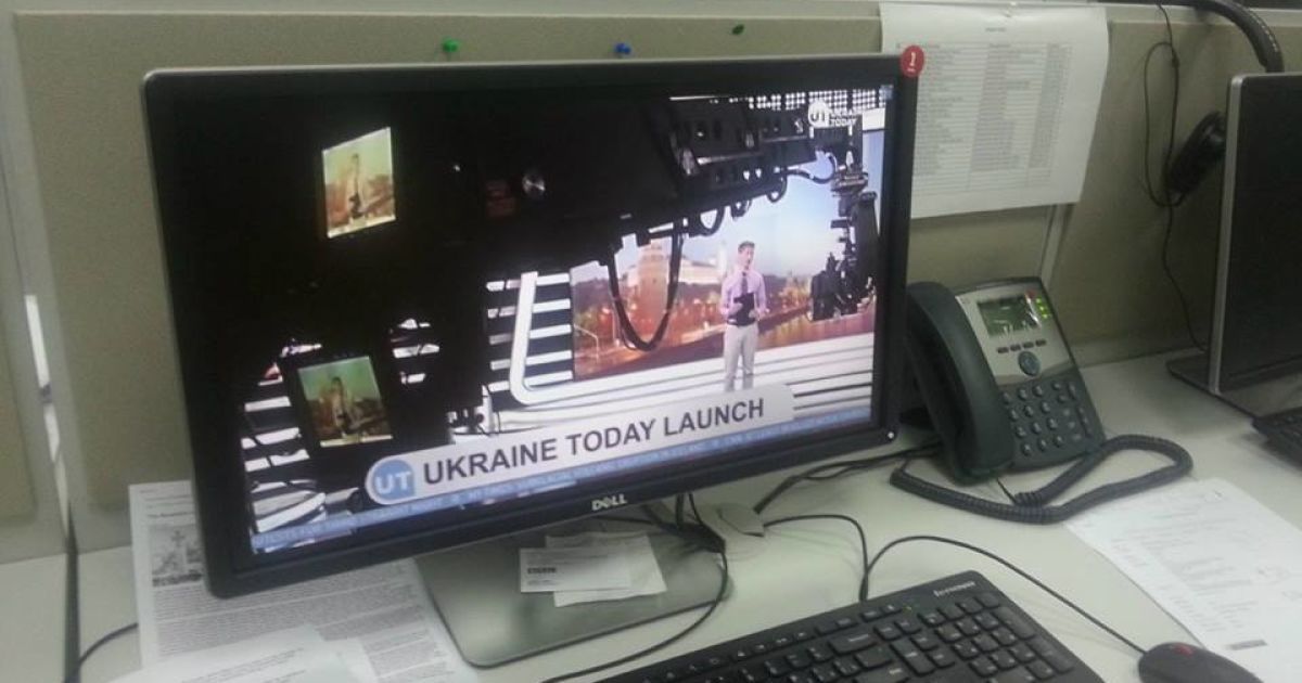 Канал Ukraine Today вийшов в ефір / © facebook.com/uatodaytv