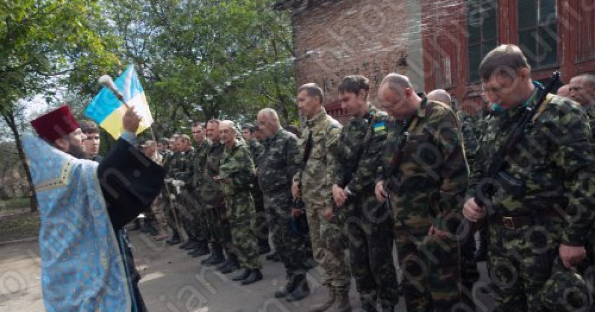 Мужні чоловіки присягнули бути вірними українському народу / © Прилепа Олександр, УНІАН