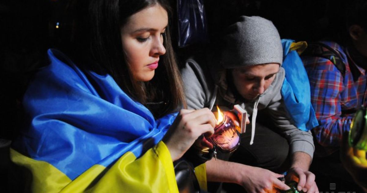 Марш героев "Иду на Вы" в Харькове. / © УНІАН