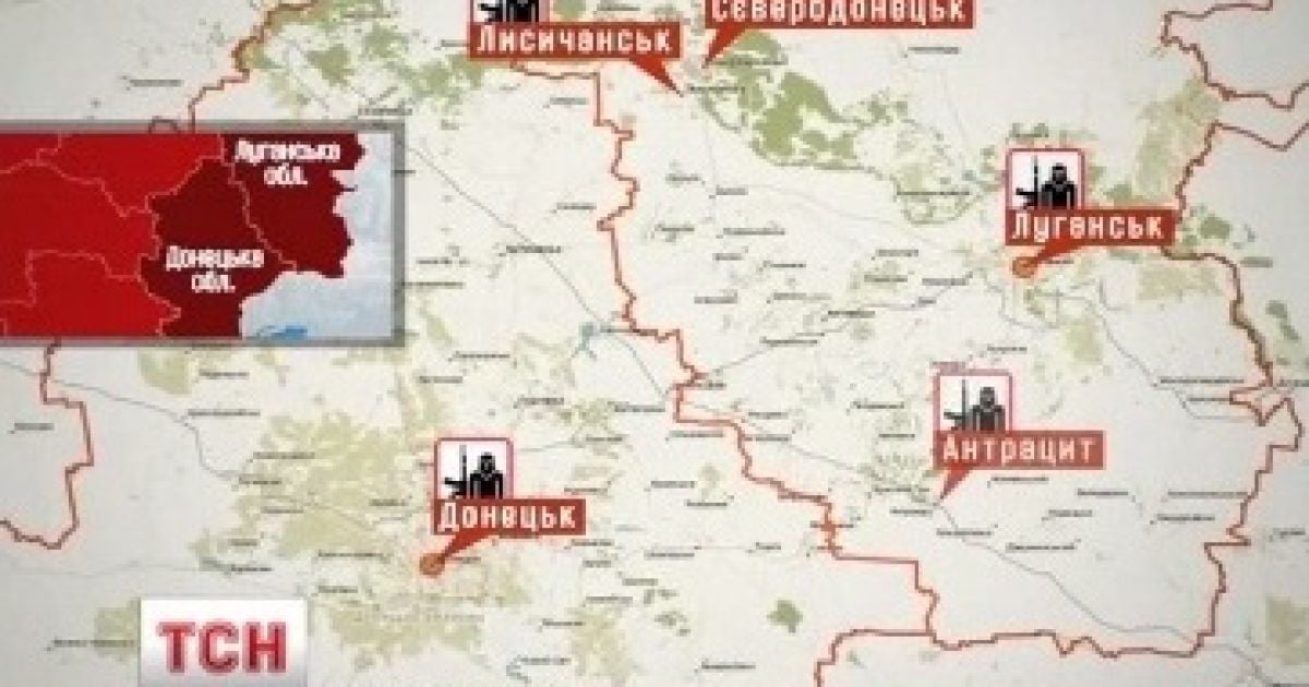 В зоне АТО продолжаются ожесточенные бои