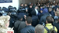 Активисты у Киевсовета требовали уволить столичных коррупционеров
