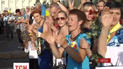 Бійців батальйону "Херсон" як героїв вийшли зустрічати сотні земляків