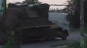 Терористи женуть "Бук" до кордону з РФ. Скріншот з відео.