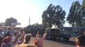 Мариупольцы встречают силовиков, которые прибыли на оборону города
