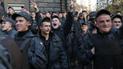 В Киеве продолжается протест нацгвардейцев-срочников.