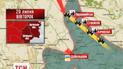 Военные сократили территорию боевиков на три четверти