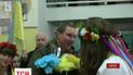 В Харькове сегодня встречали защитников Донецкого аэропорта