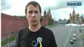 Москвичи поздравили украинцев с Днем Независимости