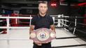 Ломаченко с чемпионским поясом WBO