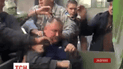 В Запорожье в мусорник выбросили лидера местного казачества