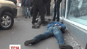 Недалеко от Крещатика милиция задержала троих вооруженных мужчин