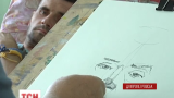 Ученики и преподаватели художественного колледжа рисуют портреты раненых бойцов
